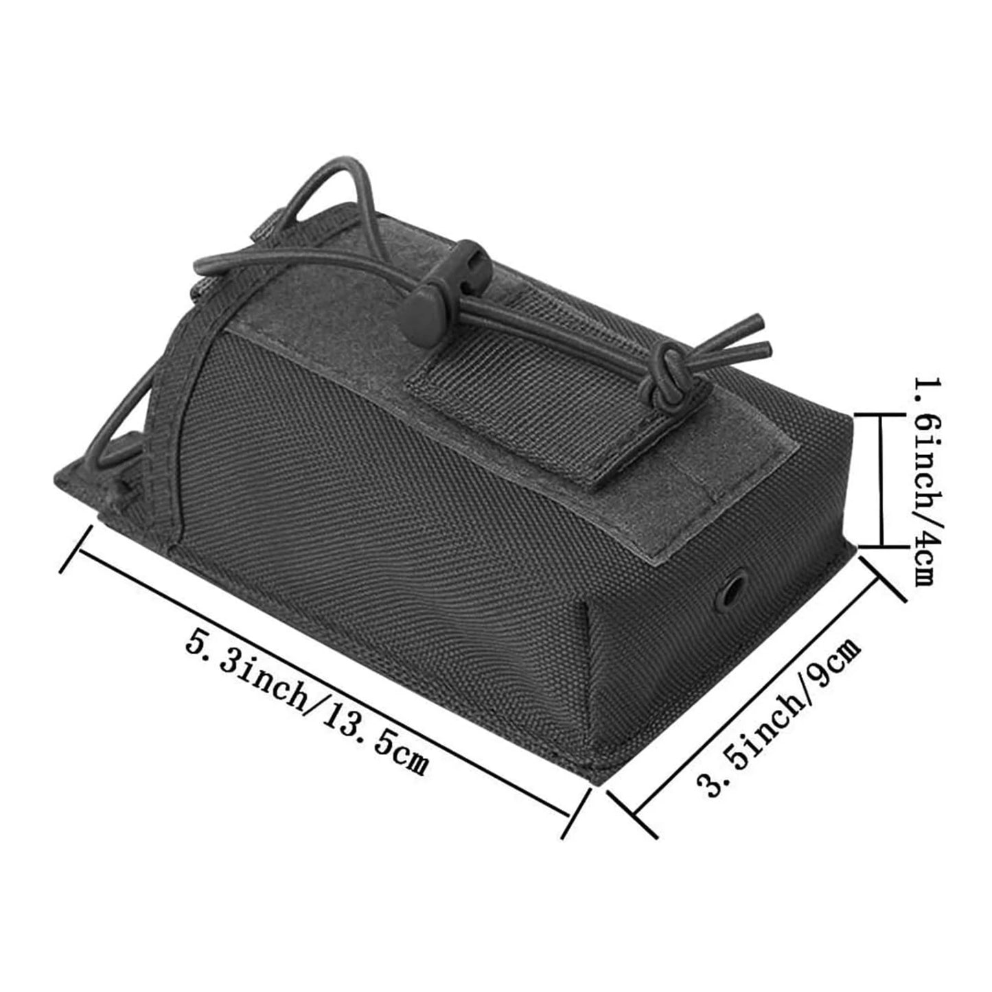 Tactical MOLLE Radio Pouch – Walkie Talkie Holder