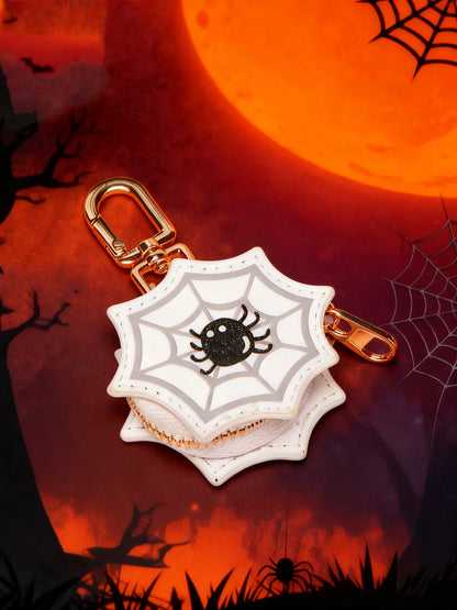 Halloween Mini Coin Purse Keychain – Cute Holiday Gift Wallet