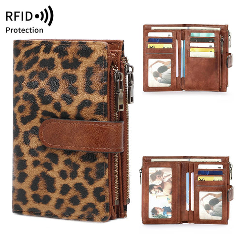 RFID Blocking Women's Wallet – Large Capacity Card Holder