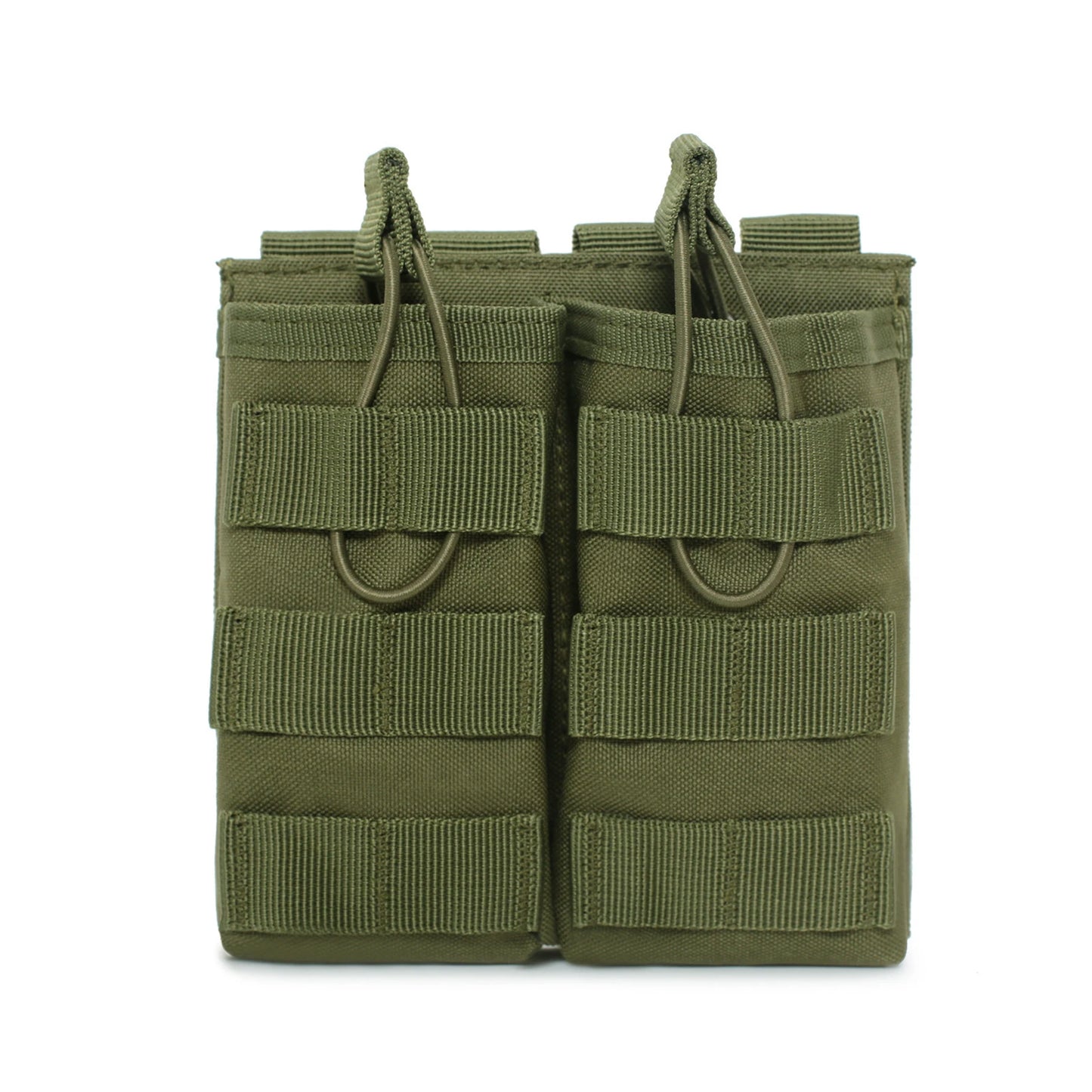 MOLLE Double Mag Pouch – Tactical M4/M16 Magazine & Walkie-Talkie Holder