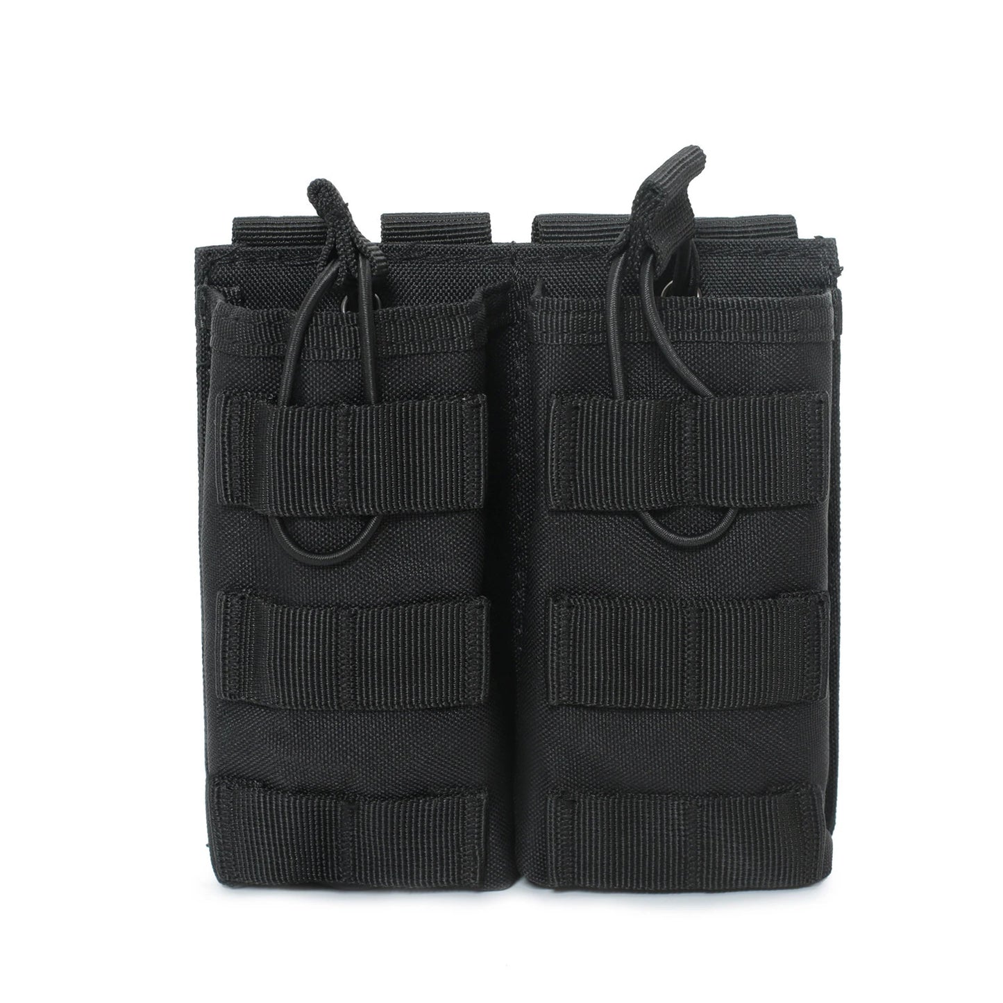 MOLLE Double Mag Pouch – Tactical M4/M16 Magazine & Walkie-Talkie Holder