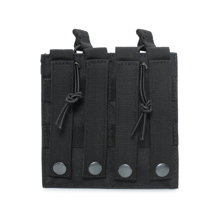 MOLLE Double Mag Pouch – Tactical M4/M16 Magazine & Walkie-Talkie Holder