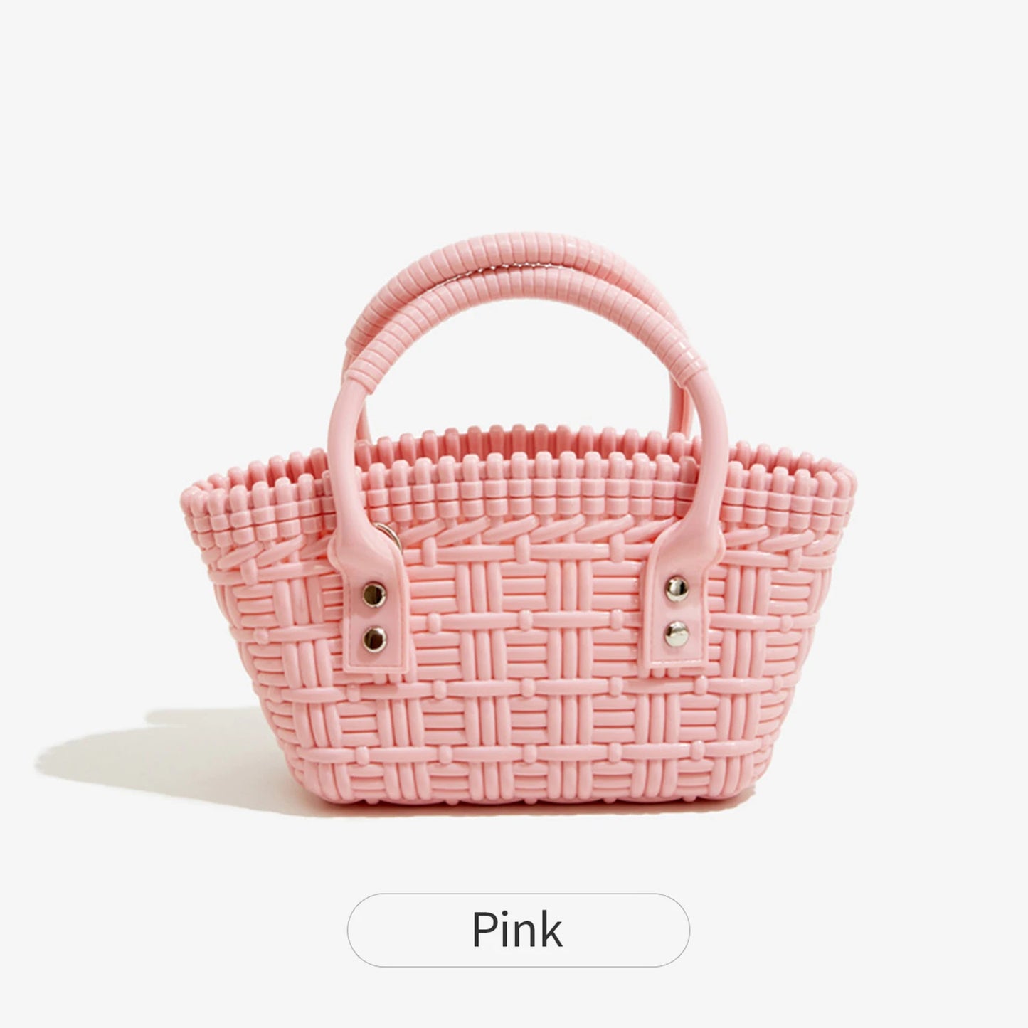 Woven Tote Bag Women's Summer Beach Handbag