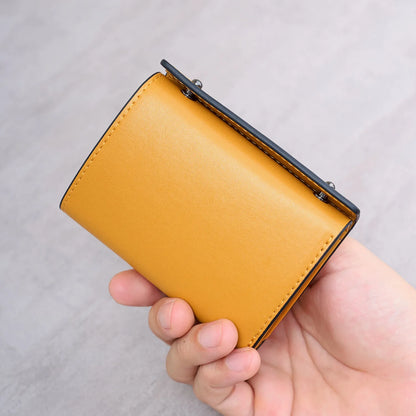 Trifold Wallet for Women – Slim Microfiber Leather with Card Slots