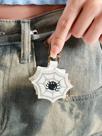 Halloween Mini Coin Purse Keychain – Cute Holiday Gift Wallet