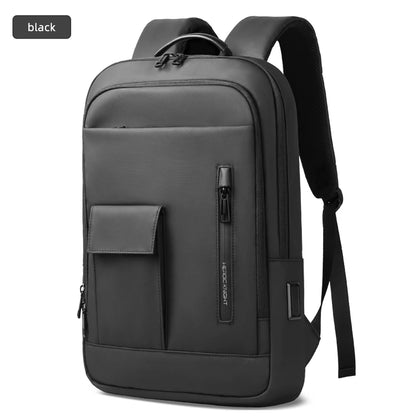 Slim Laptop Backpack Men 15.6" & 17" USB Port Lightweight