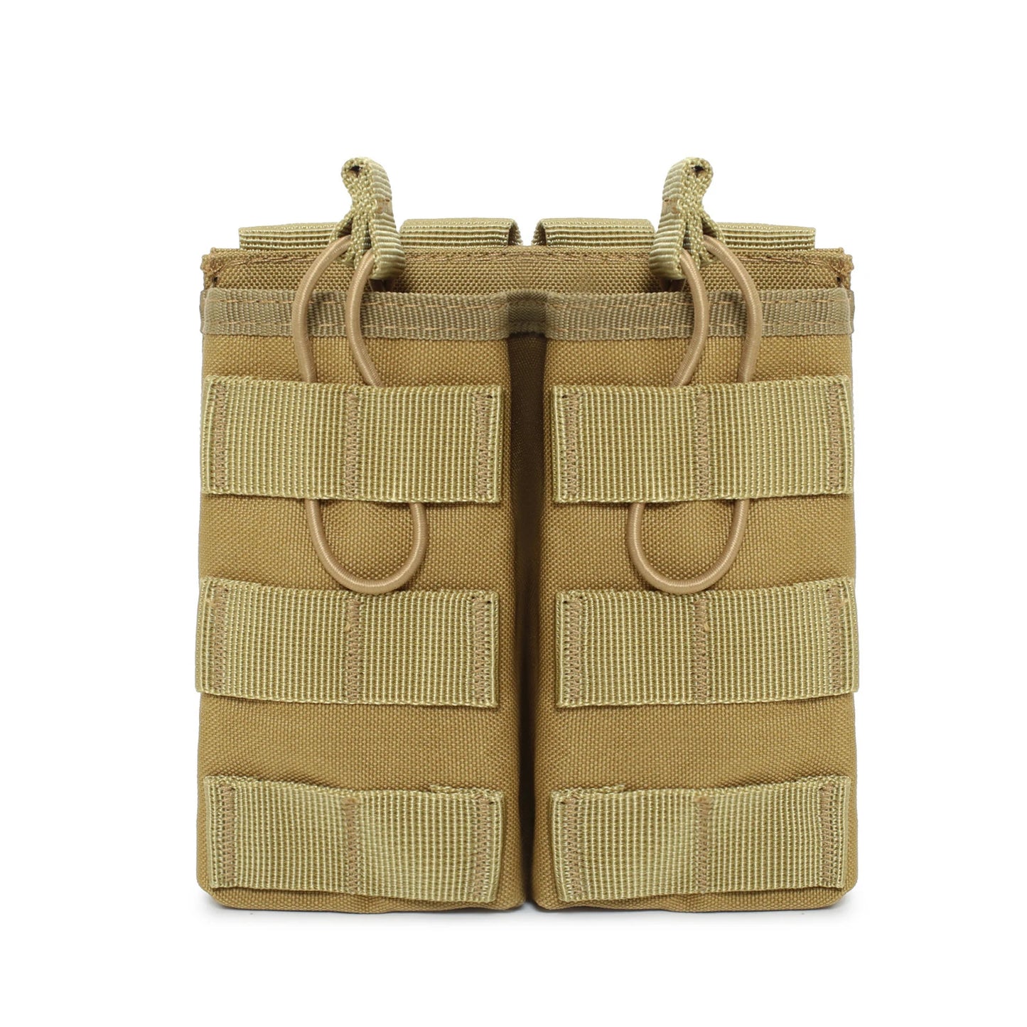 MOLLE Double Mag Pouch – Tactical M4/M16 Magazine & Walkie-Talkie Holder