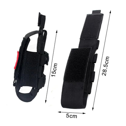 Tactical Tourniquet Pouch EMT First Aid Kit for Single-Handed Use