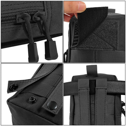 MOLLE Tactical EDC Utility Pouch – Compact Water-Resistant Waist Bag