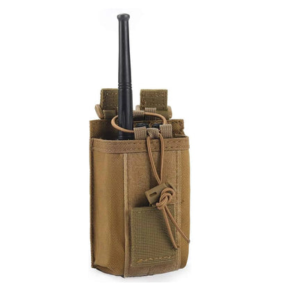 Tactical MOLLE Radio Pouch – Walkie Talkie Holder
