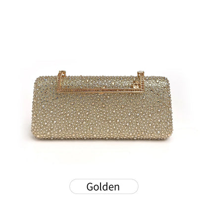 Sparkling Crystal Evening Clutch Bag – Women's Luxury Mini Crossbody