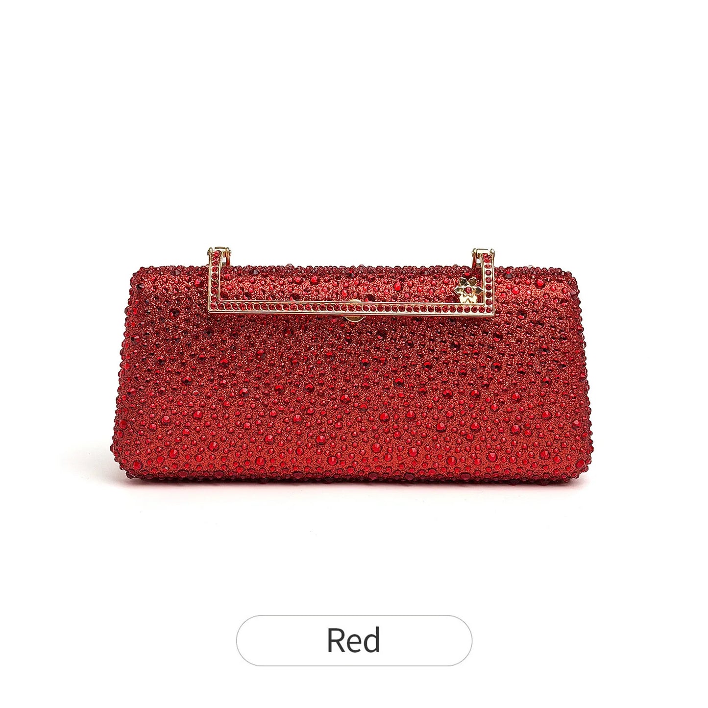 Sparkling Crystal Evening Clutch Bag – Women's Luxury Mini Crossbody