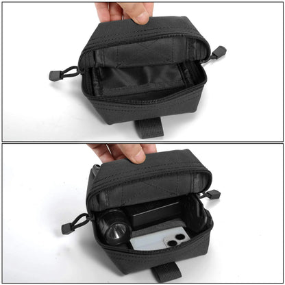MOLLE Tactical EDC Utility Pouch – Compact Water-Resistant Waist Bag