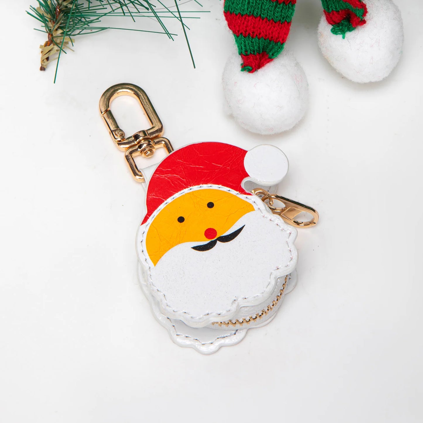 Halloween Mini Coin Purse Keychain – Cute Holiday Gift Wallet