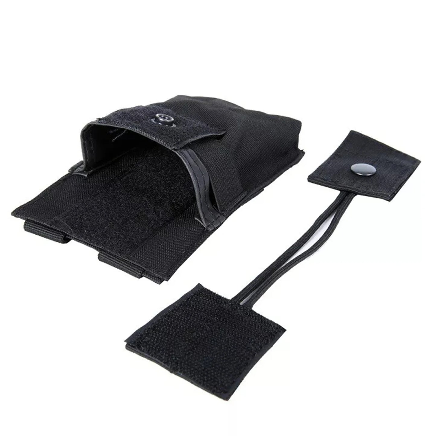 Tactical MOLLE Radio Pouch – Adjustable Walkie Talkie Holder