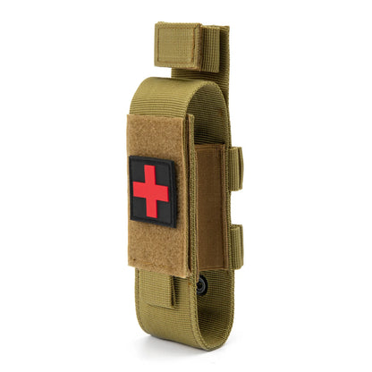 Tactical Tourniquet Pouch EMT First Aid Kit for Single-Handed Use