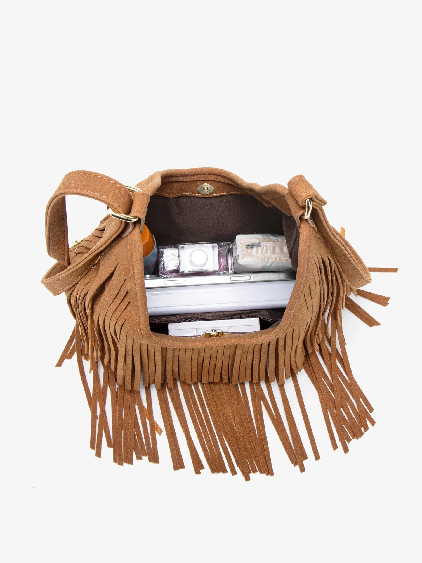Fringe Crossbody Bag – Women's Boho Tassel Shoulder Tote