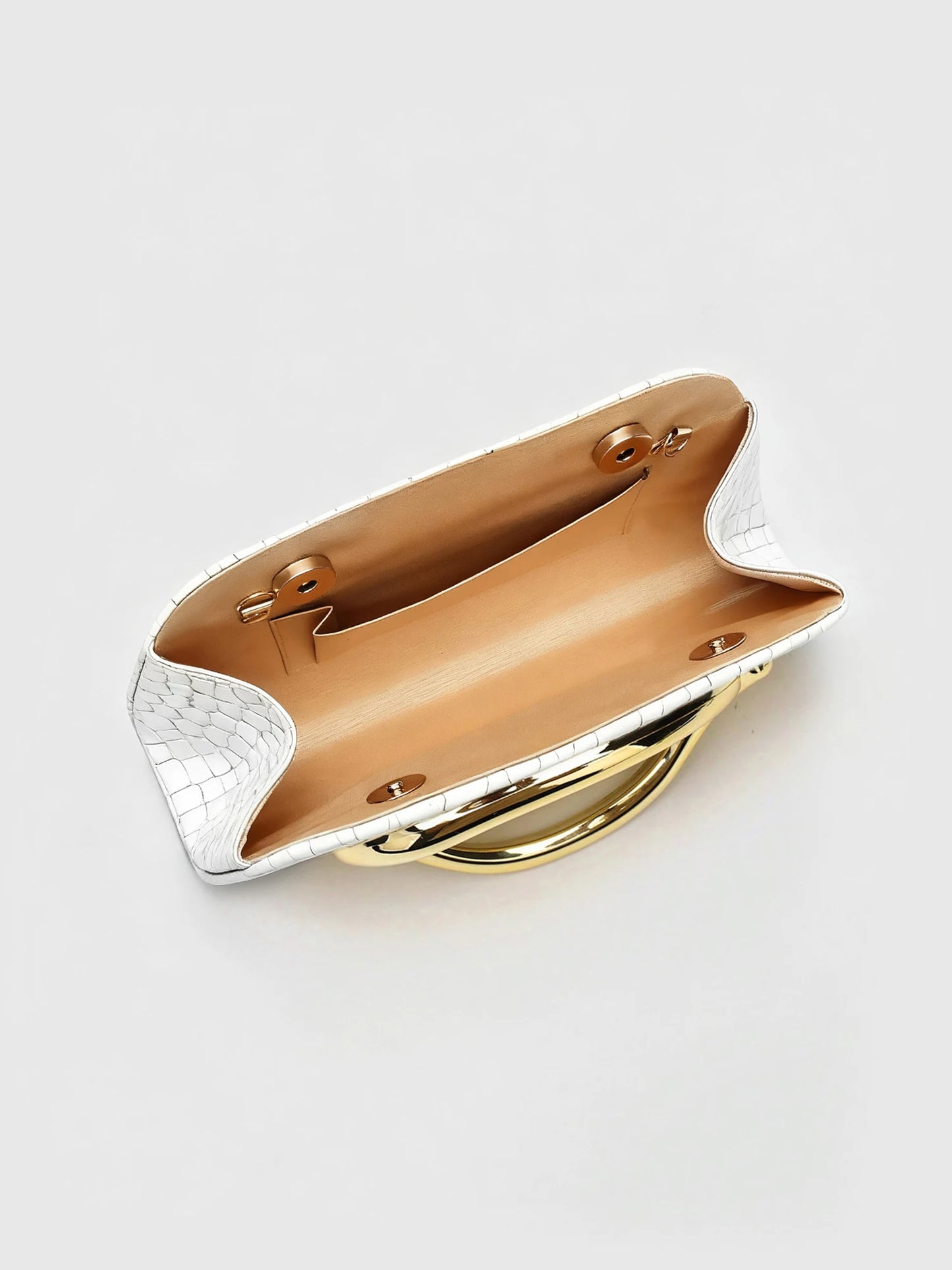 Women's Luxury Evening Clutch Bag – Chain Shoulder Crossbody with Gold Clasp