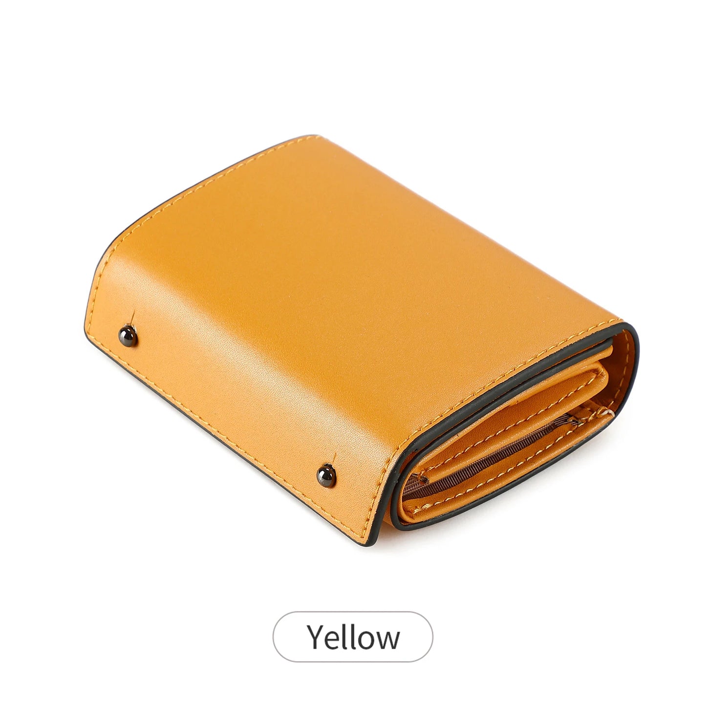 Trifold Wallet for Women – Slim Microfiber Leather with Card Slots