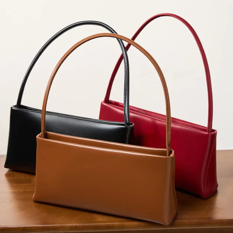 Soft Leather Shoulder Bag Women Crossbody Messenger Tote