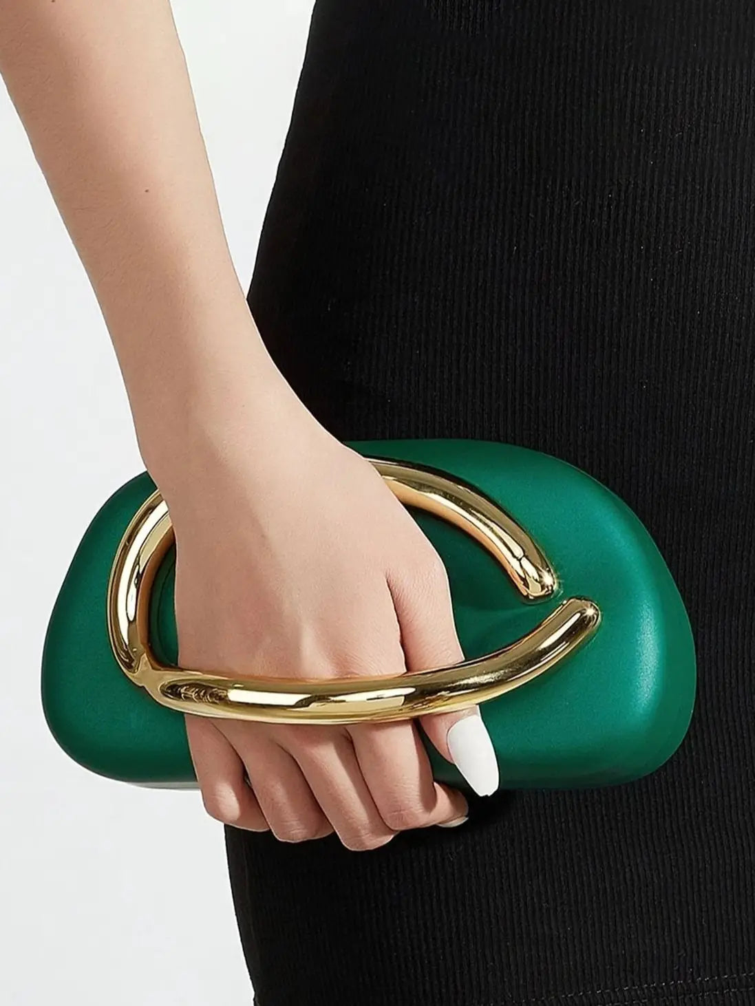 Matte Texture Evening Clutch Bag for Women – Large Capacity