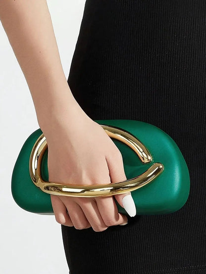 Matte Texture Evening Clutch Bag for Women – Large Capacity
