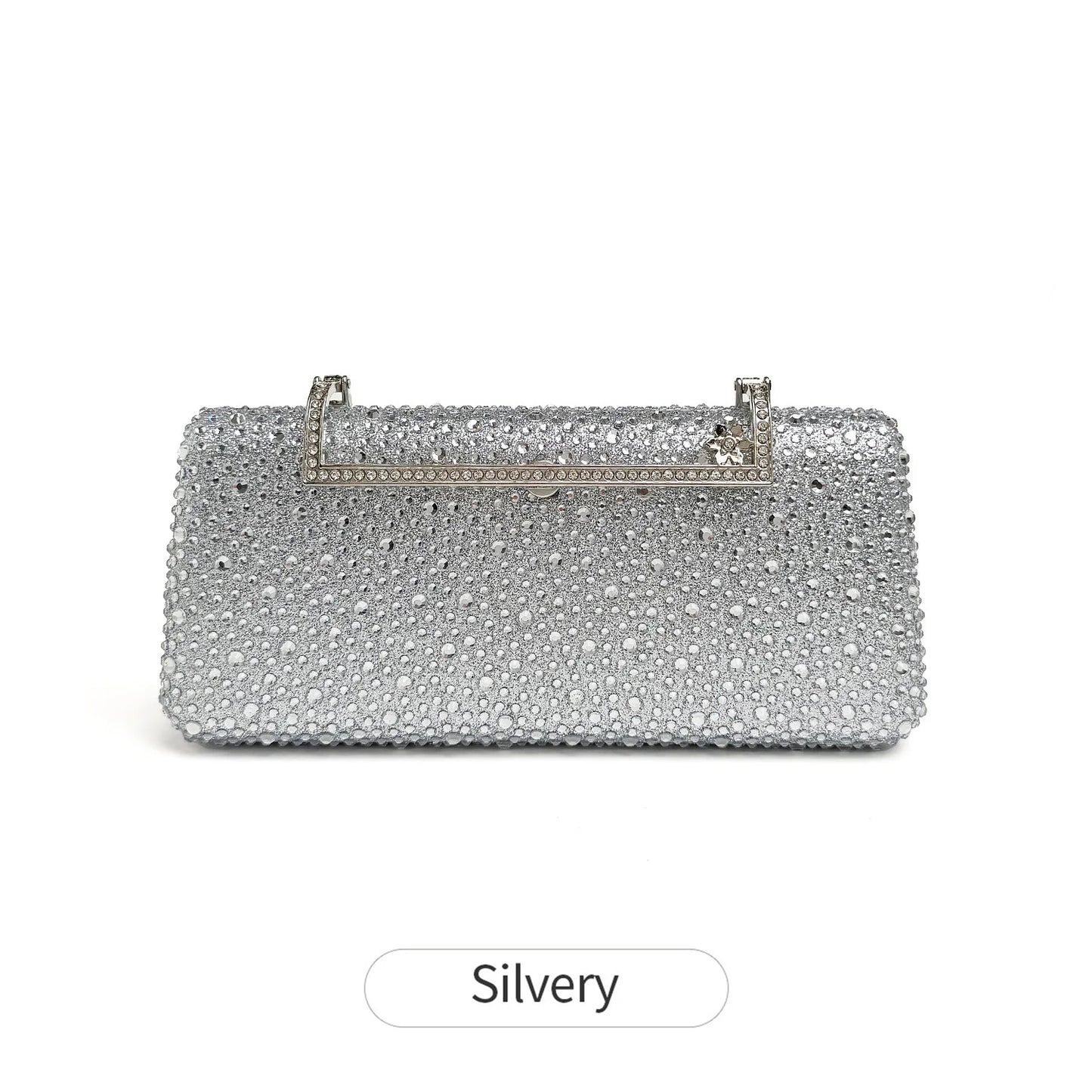 Sparkling Crystal Evening Clutch Bag – Women's Luxury Mini Crossbody