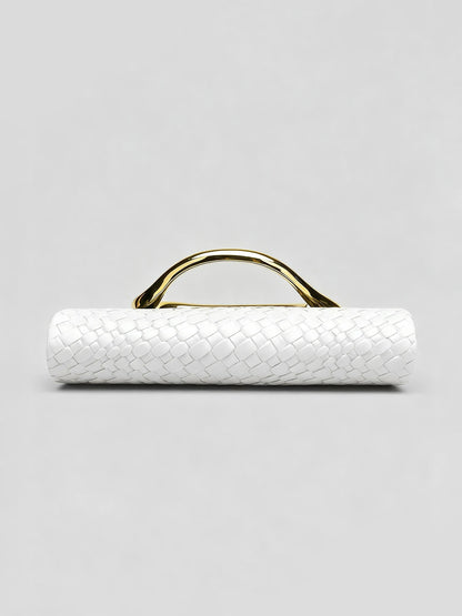 Women's Luxury Evening Clutch Bag – Chain Shoulder Crossbody with Gold Clasp