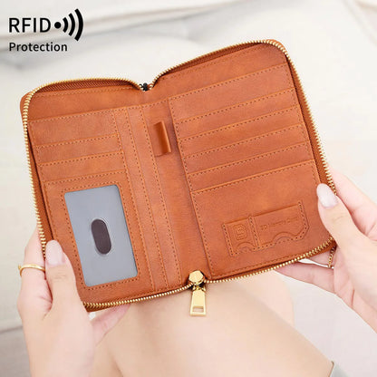 RFID Blocking Passport Holder & Travel Wallet – Credit Card Bag for Women & Men