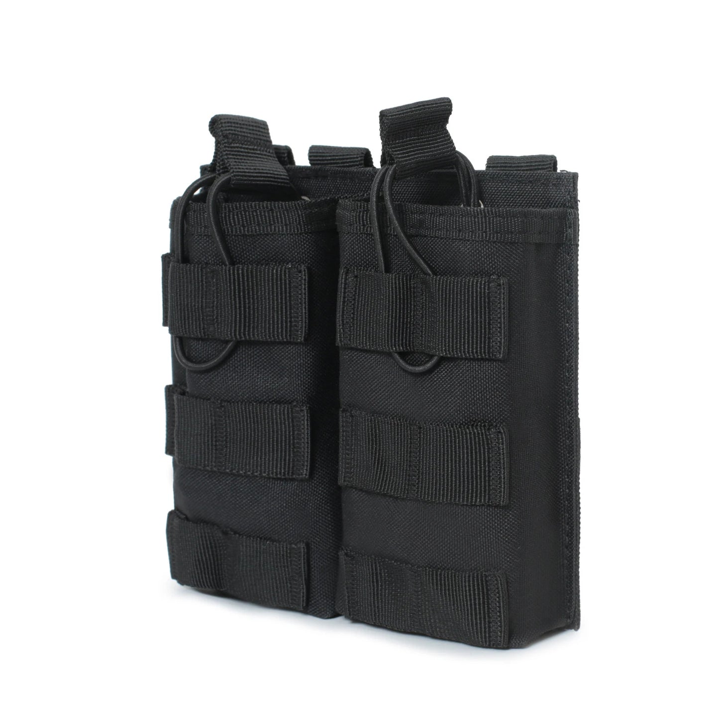 MOLLE Double Mag Pouch – Tactical M4/M16 Magazine & Walkie-Talkie Holder