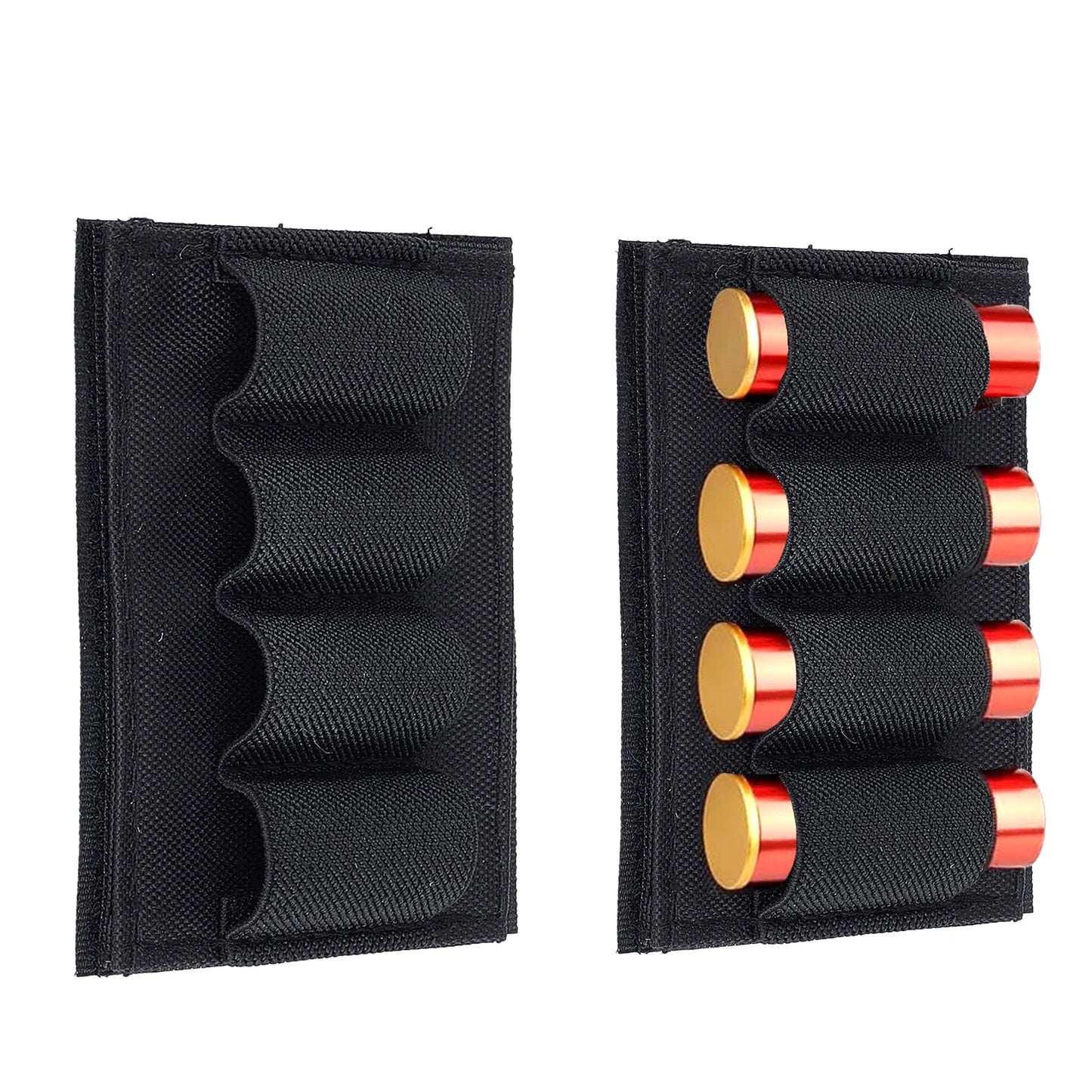 4-Round Shotgun Shell Holder Adhesive Side Saddle Ammo Carrier