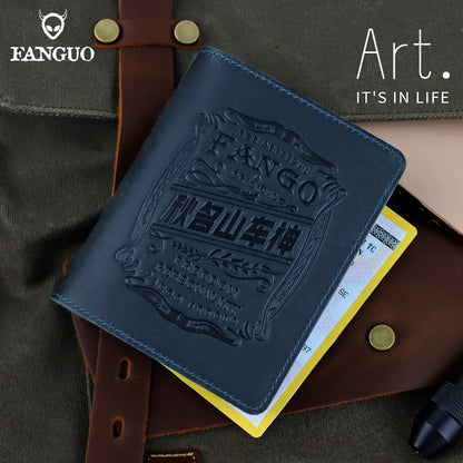 Genuine Leather Driver's License & Card Holder Case