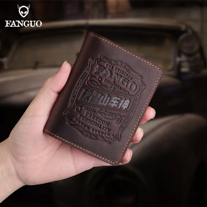 Genuine Leather Driver's License & Card Holder Case