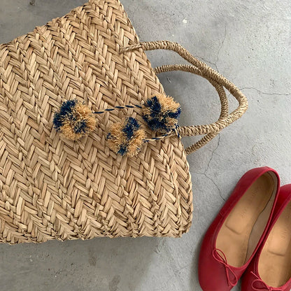 Weave Large Tote Bag 2021 Summer Straw Women S Designer Handbag Capacity Beach Travel Basket
