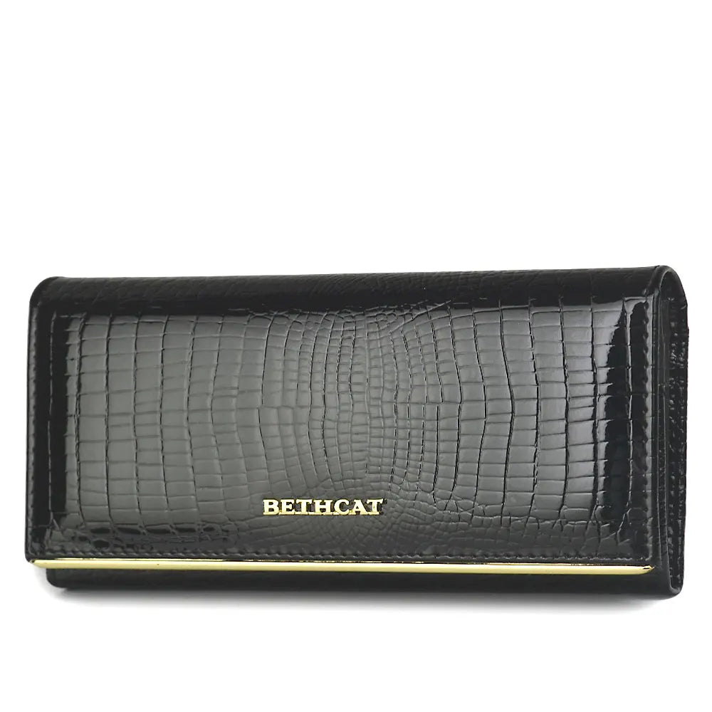 Genuine Leather Alligator Pattern Women's Long Wallet – BETHCAT