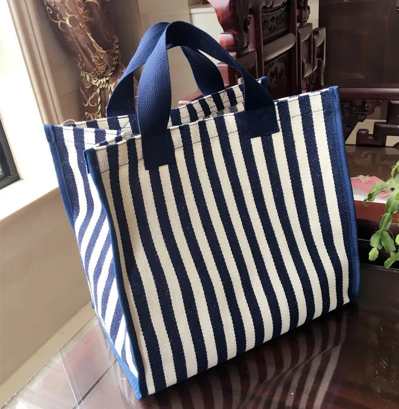 Women Canvas Bags Tote Waterproof Shopping Casual Cloth Shoulder Crossbody Bag Girls Ladies Shopper