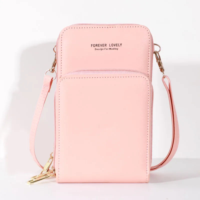 Touchscreen Crossbody Phone Purse for Women – Multifunction Wallet Bag