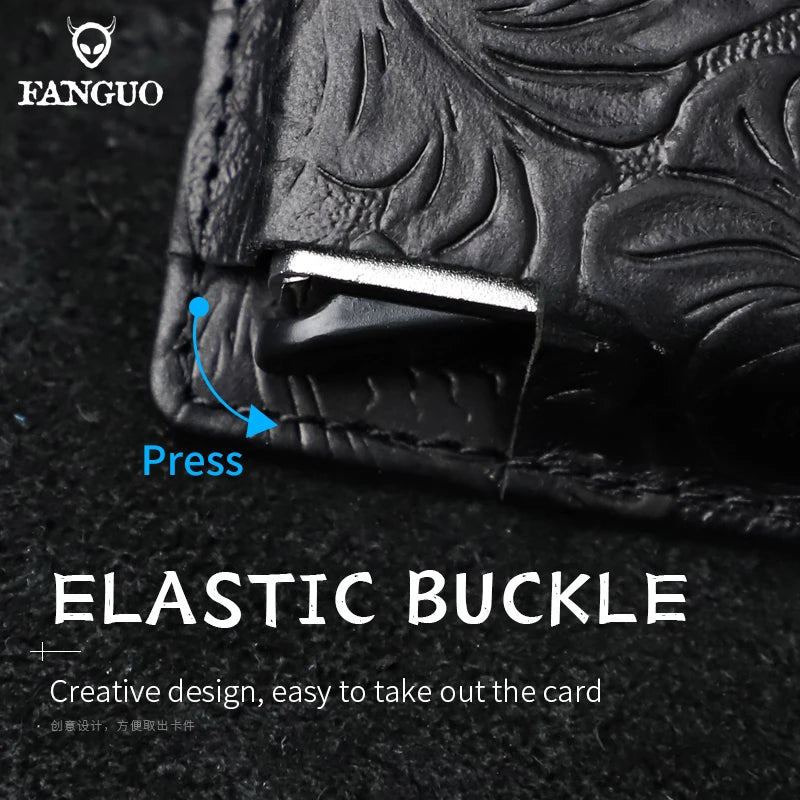Anti-Theft Aluminum Metal Card Holder Slim Wallet