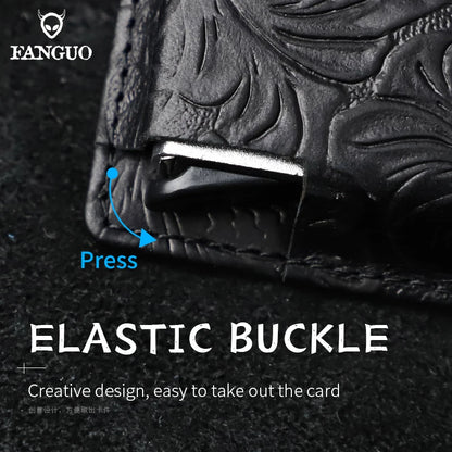 Anti-Theft Aluminum Metal Card Holder Slim Wallet