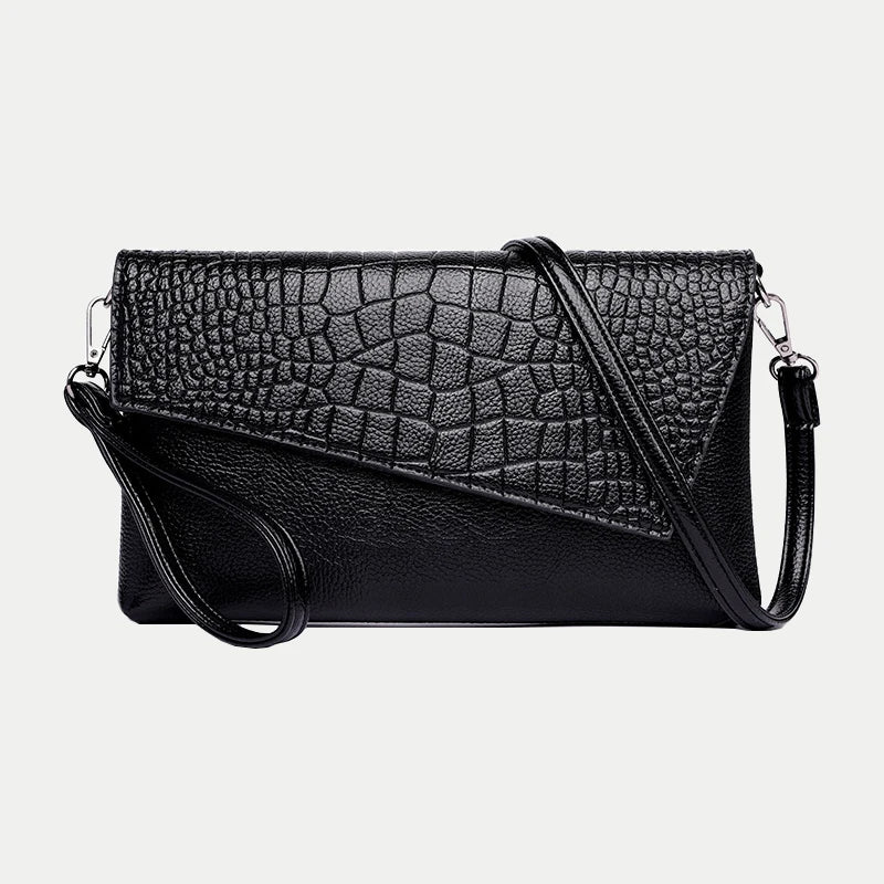 Crocodile Clutch Bag for Women – 3-in-1 Crossbody Purse