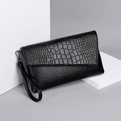 Crocodile Clutch Bag for Women – 3-in-1 Crossbody Purse