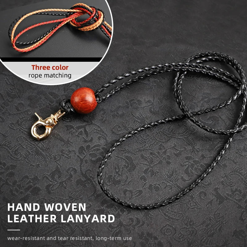 Genuine Leather Glasses Case – Handmade Portable Eyeglasses Pouch