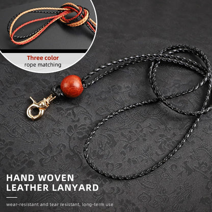 Genuine Leather Glasses Case – Handmade Portable Eyeglasses Pouch
