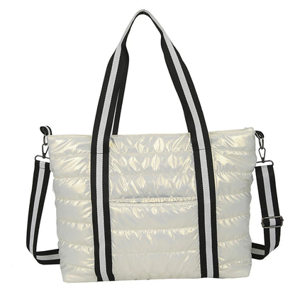 New Big Shoulder Bags Space Cotton Padded Handbags Woman Large Capacity Tote Bags Ladies Shopper Bolsa Feminina