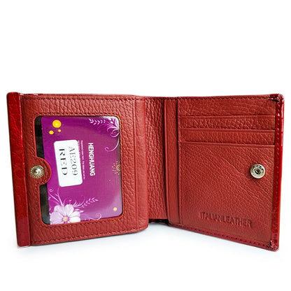 Crocodile Pattern Women's Genuine Leather Mini Wallet