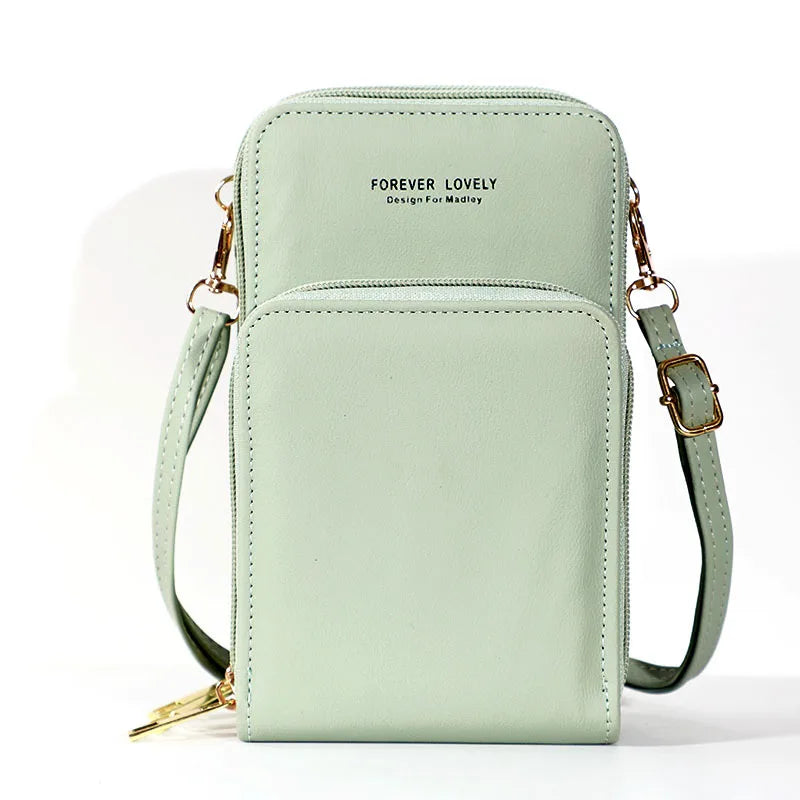 Touchscreen Crossbody Phone Purse for Women – Multifunction Wallet Bag