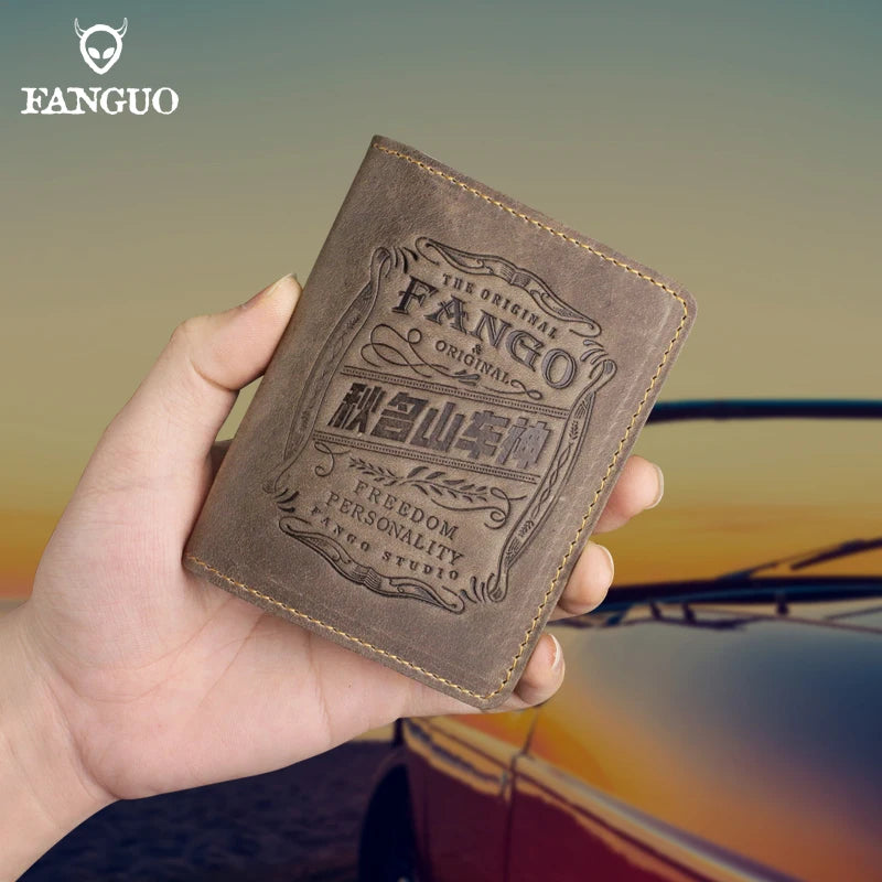 Genuine Leather Driver's License & Card Holder Case