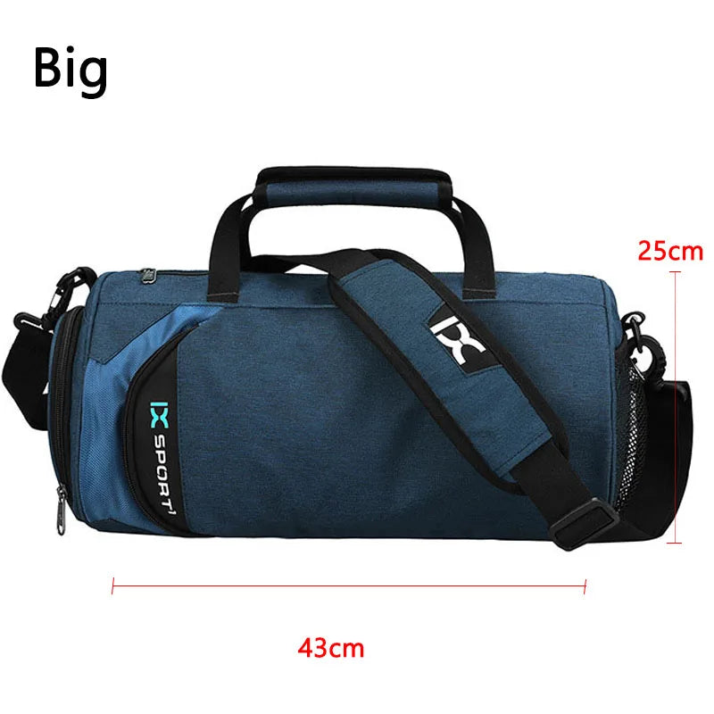 Gym Duffel Bag with Dry Wet Separation & Shoe Compartment