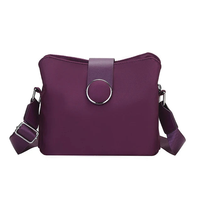 Waterproof Nylon Crossbody Shoulder Bag for Women