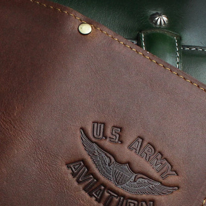 Genuine Leather Card Wallet – Handmade Driver License & Document Holder